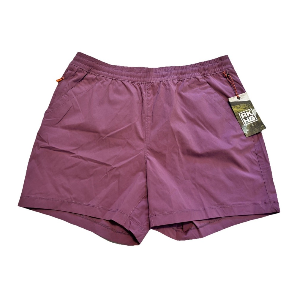 NWT Alaskan Hardgear Shorts Womens 16W Purple Access Point Pull-On Hiking AKHG